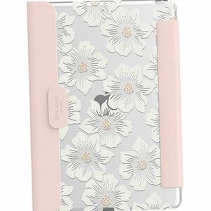 Kate Spade Floral iPad Case - Pink and Gray